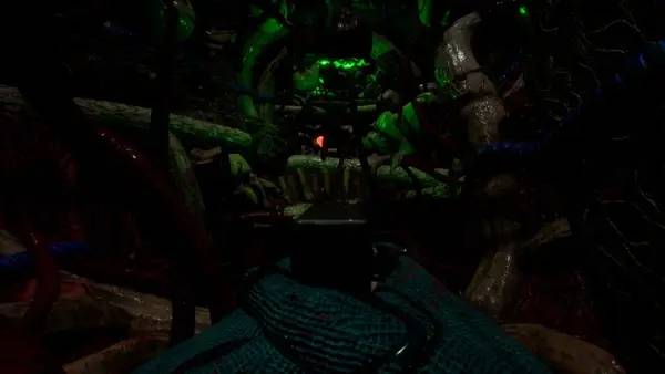 Иллюстрация уровня Escape From Violet Institute с деталями окружения