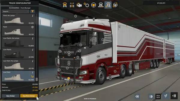Иллюстрация уровня Euro Truck Simulator 2 с деталями окружения