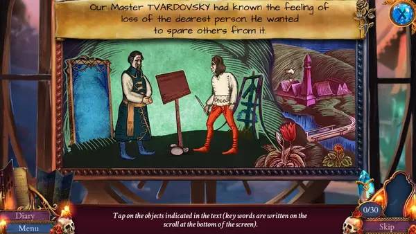 Иллюстрация уровня Eventide 2 The Sorcerers Mirror с деталями окружения