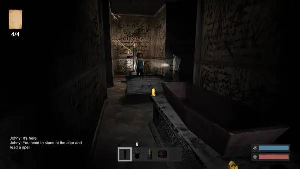 Иллюстрация уровня Evil Tag с деталями окружения