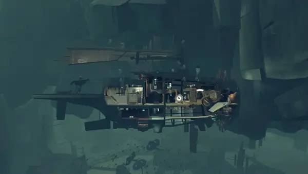 Иллюстрация уровня FAR Changing Tides с деталями окружения