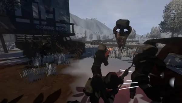 Иллюстрация уровня Fargone с деталями окружения