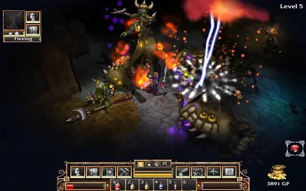 Иллюстрация уровня FATE The Traitor Soul с деталями окружения