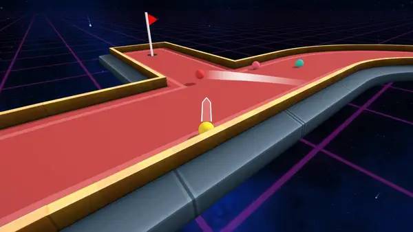 Иллюстрация уровня Feather Party с деталями окружения