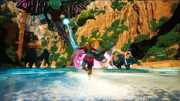 Иллюстрация уровня Fera The Sundered Tribes с деталями окружения