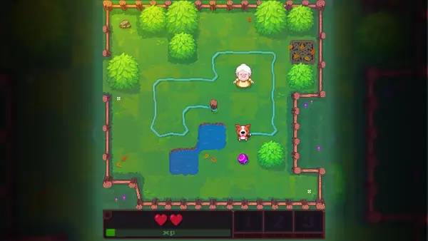 Иллюстрация уровня Fidel Dungeon Rescue с деталями окружения