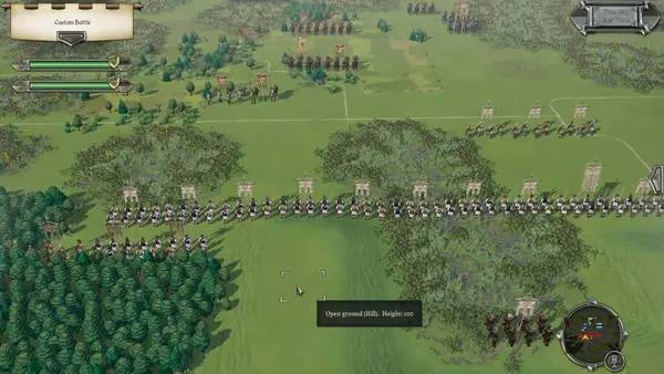 Иллюстрация уровня Field of Glory 2 Medieval с деталями окружения