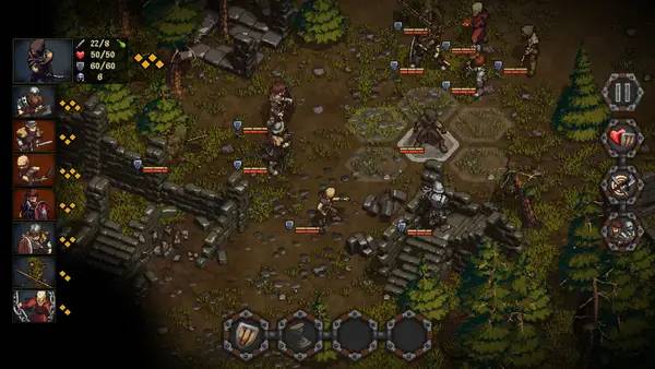 Иллюстрация уровня Fight Life Vanguard с деталями окружения