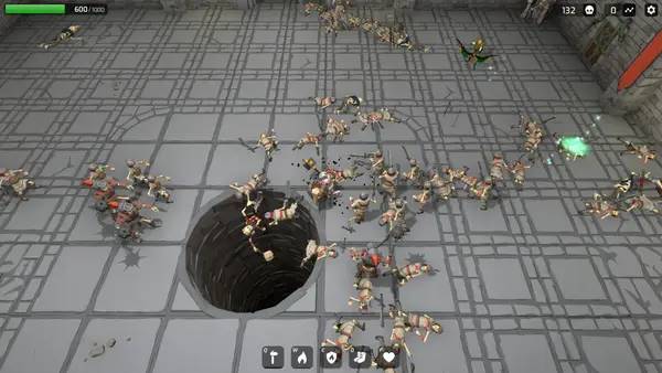 Иллюстрация уровня Final Foe с деталями окружения