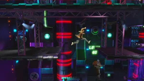 Иллюстрация уровня Flashback с деталями окружения