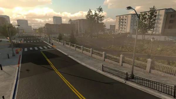 Иллюстрация уровня Flashing Lights  Police, Firefighting, Emergency Services Simulator с деталями окружения
