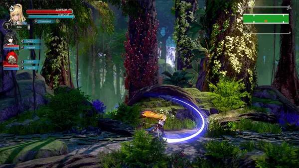 Иллюстрация уровня Frontier Hunter  Erza's Wheel of Fortune с деталями окружения
