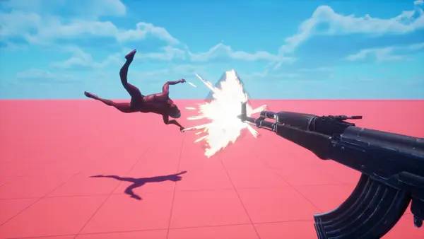 Иллюстрация уровня FUCK STALIN с деталями окружения