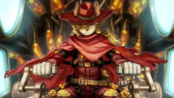 Иллюстрация уровня Fuga Melodies of Steel 3 с деталями окружения