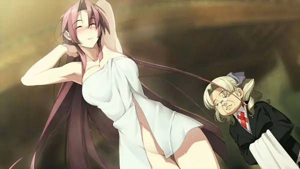 Иллюстрация уровня Full Metal Daemon Muramasa с деталями окружения