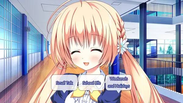 Иллюстрация уровня Fureraba ~Friend to Lover~ с деталями окружения