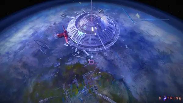 Иллюстрация уровня G String с деталями окружения