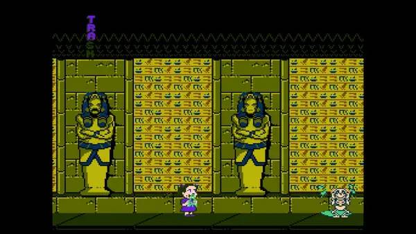 Иллюстрация уровня Garbage Pail Kids  Mad Mike and the Quest for Stale Gum с деталями окружения