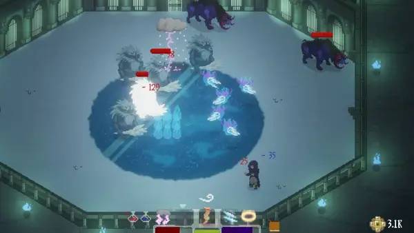 Иллюстрация уровня Gift of Parthax с деталями окружения