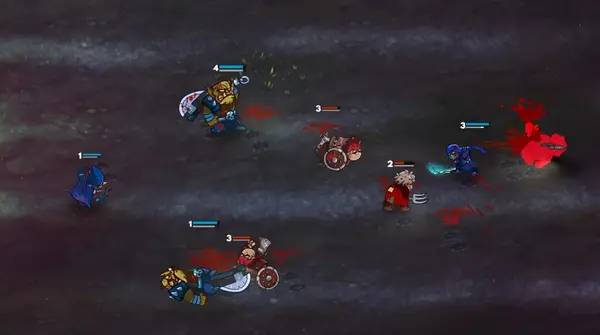 Иллюстрация уровня Gladiator Guild Manager с деталями окружения