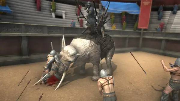 Иллюстрация уровня Gladio and Glory с деталями окружения