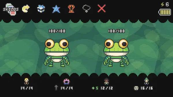 Иллюстрация уровня GLITCHED с деталями окружения