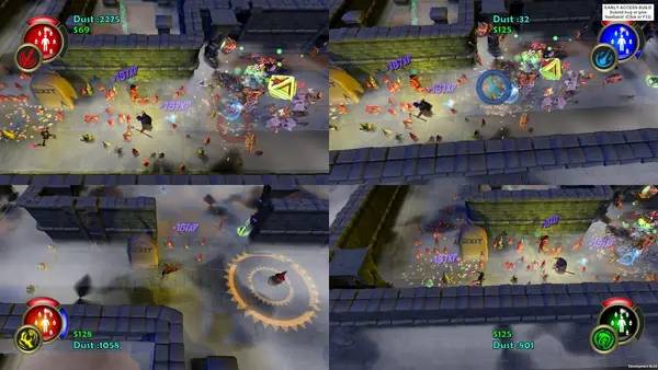 Иллюстрация уровня Gnomancer с деталями окружения