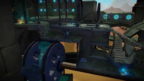 Иллюстрация уровня Golem с деталями окружения