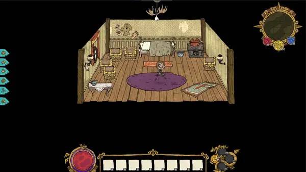 Иллюстрация уровня Good Heavens! с деталями окружения