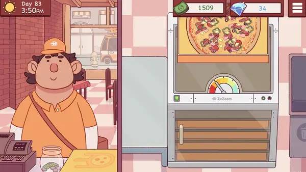 Иллюстрация уровня Good Pizza, Great Pizza с деталями окружения