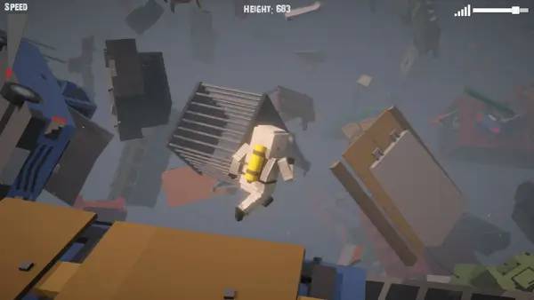 Иллюстрация уровня Gravitational Phenomenon с деталями окружения