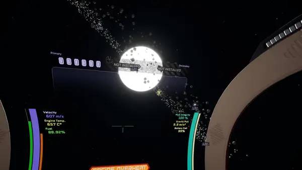 Иллюстрация уровня Gravity Vector с деталями окружения