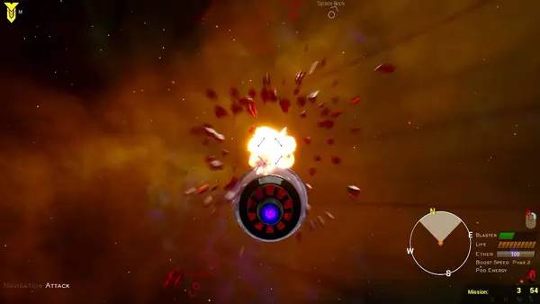 Иллюстрация уровня Gronions с деталями окружения