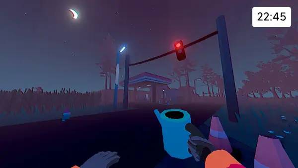 Иллюстрация уровня Grunn с деталями окружения