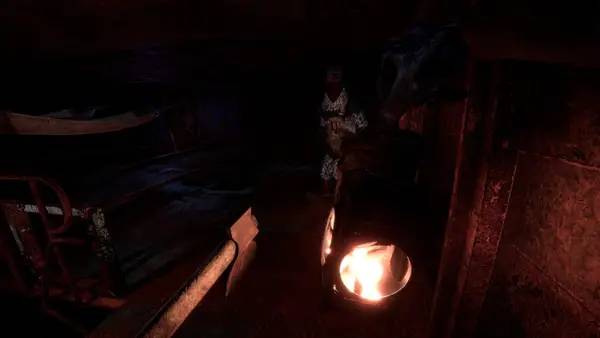 Иллюстрация уровня Gust of Wind с деталями окружения