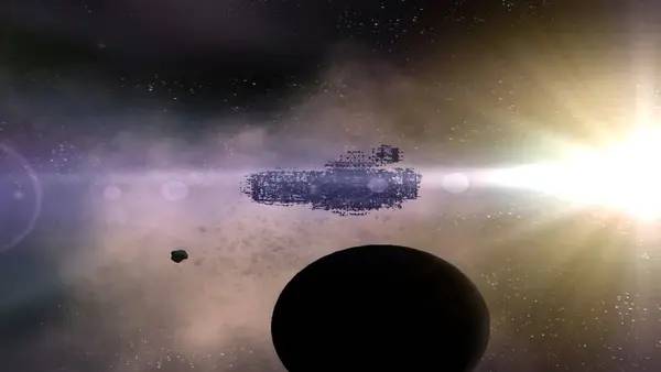 Иллюстрация уровня Haegemonia  The Solon Heritage с деталями окружения