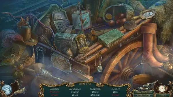 Иллюстрация уровня Haunted Legends  The Scars of Lamia Collector's Edition с деталями окружения