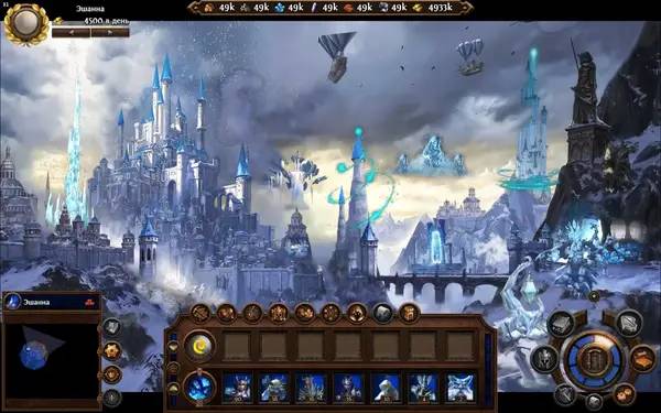 Иллюстрация уровня Heroes of Might and Magic 7.5  Ultimate Edition с деталями окружения