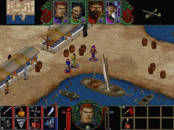 Иллюстрация уровня Hexplore с деталями окружения