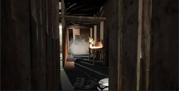 Иллюстрация уровня Hillmain Hotel с деталями окружения