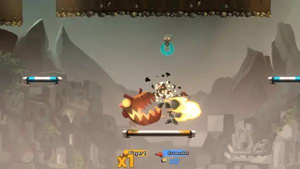 Иллюстрация уровня Hookbots с деталями окружения