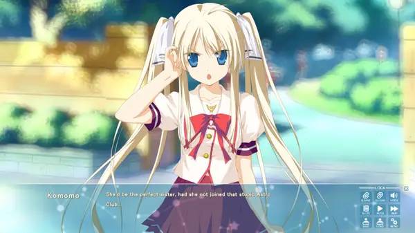 Иллюстрация уровня Hoshizora no Memoria -Wish upon a Shooting Star- с деталями окружения