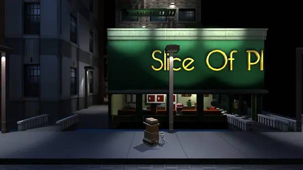 Иллюстрация уровня Hot Tin Roof  The Cat That Wore A Fedora с деталями окружения