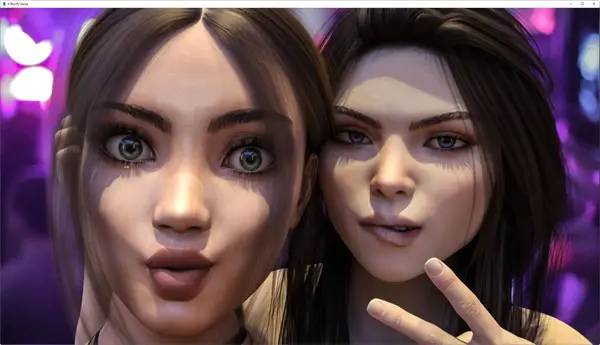 Иллюстрация уровня Hustle Town с деталями окружения