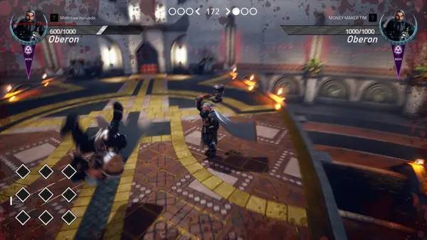 Иллюстрация уровня HyperBlade с деталями окружения