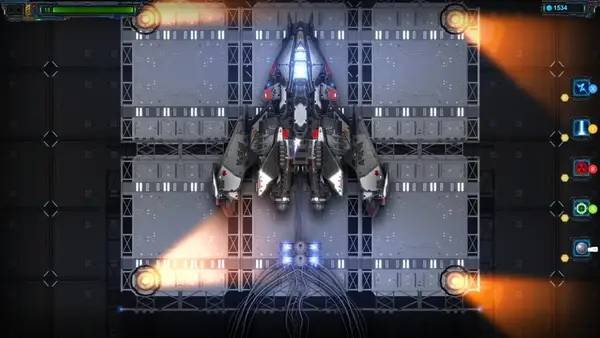 Иллюстрация уровня I, AI с деталями окружения