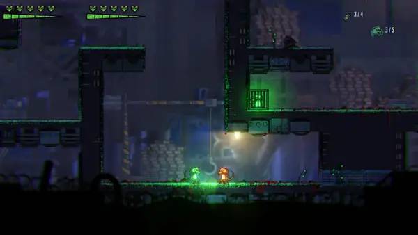 Иллюстрация уровня I am Reptile с деталями окружения