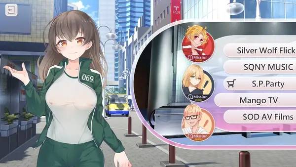 Иллюстрация уровня Idol Hands (18+) с деталями окружения