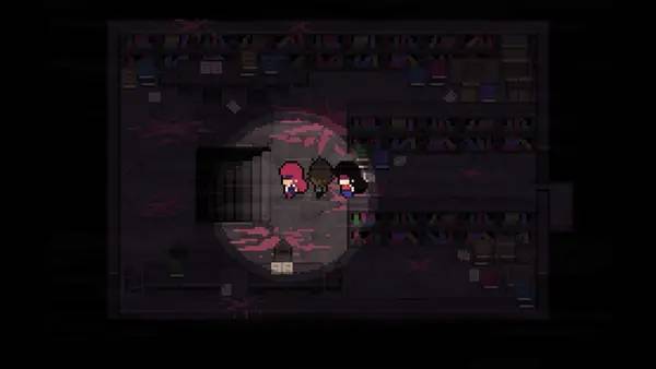 Иллюстрация уровня Ikenfell с деталями окружения