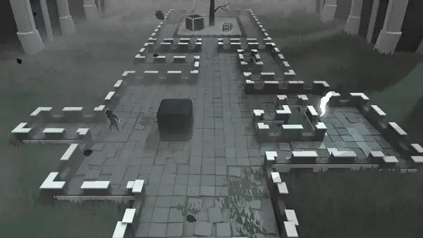 Иллюстрация уровня Imbroglio с деталями окружения